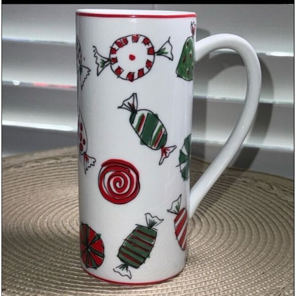 Set Of 3 Holiday Mugs With Candy & Snowman Designs - Signature Housewares & Food - Picture 12 of 16